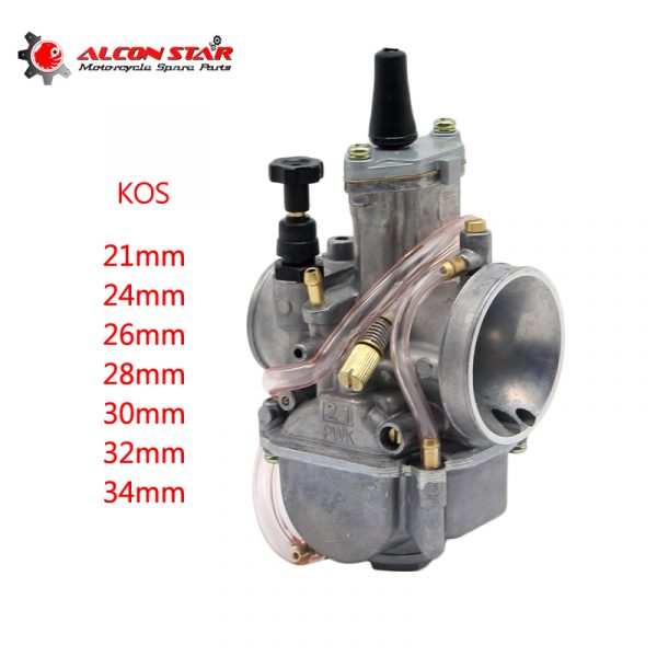 21 24 26 28 30 32 34mm KOSO Motorcycle Carburetor with power jet Carb Racing Dirt Bike Scooter JOG DIO CR125 NSR50 - - Racext 2