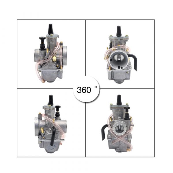 21 24 26 28 30 32 34mm KOSO Motorcycle Carburetor with power jet Carb Racing Dirt Bike Scooter JOG DIO CR125 NSR50 - - Racext 4