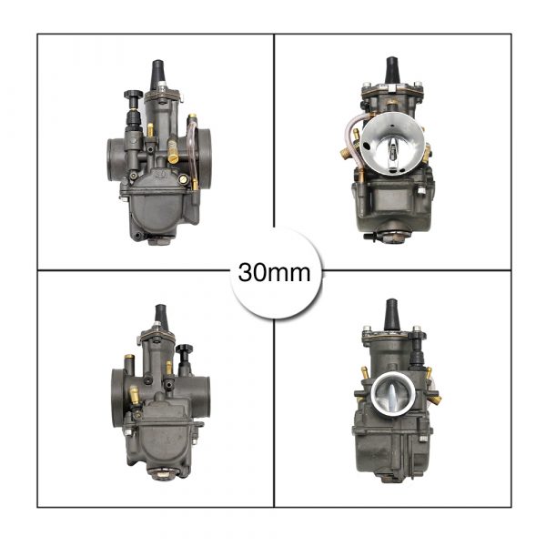 28 30 32 34mm OKO Motorcycle Carburetor with Power Jet Carb Racing Dirt Bike Scooter Off-Road Go Kart GY6 DIO CBR - - Racext 4