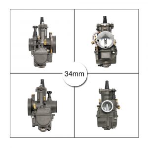 28 30 32 34mm OKO Motorcycle Carburetor with Power Jet Carb Racing Dirt Bike Scooter Off-Road Go Kart GY6 DIO CBR - - Racext 13