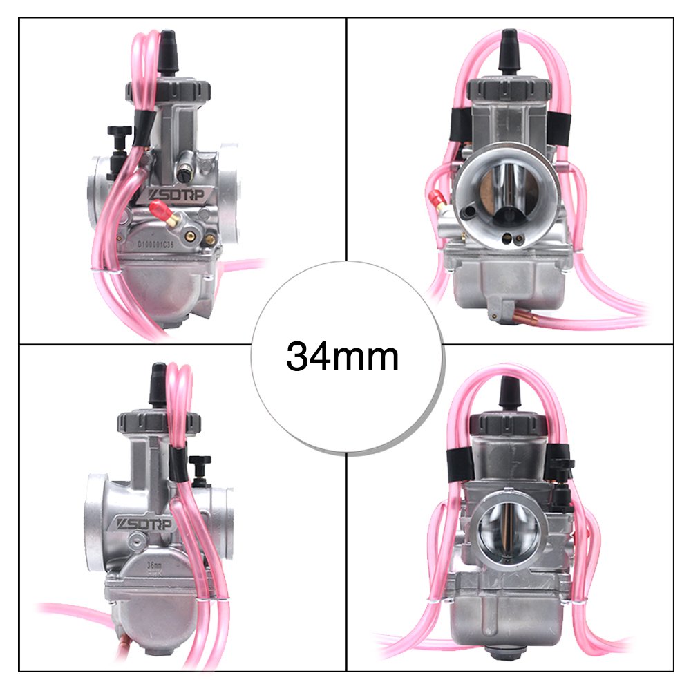 33 34 35 36 38 40 42mm Motorcycle Pwk Carburetor Air Striker Carburedor Used 4t Engine Atv Utv Scooter 150 - 600cc
