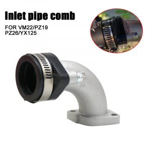 Carburetor Boot Manifold Adapter Motorcycle Connector for 110 125 140cc Pit Dirt Bike For VM22/PZ19/26 - - Racext 8