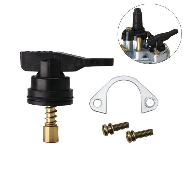 Motorcycle Carburetor Manual Choke Kit suit the Dellorto PHVA 17.5mm carburetor Fit Aprilia / Piaggio 50cc 2T models - - Racext 6