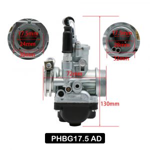 Performance Upgrade: Dellorto PHBG 17.5mm/19.5mm AD Racing Carburetor for Motorcycles and Scooters - - Racext 6