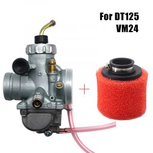 Motorcycle VM24 28mm Carburetor With Air Filter For Yamaha DT125 For Suzuki TZR125 RM80 RM85 DT175 RX125 Dirt Bike - - Racext 9
