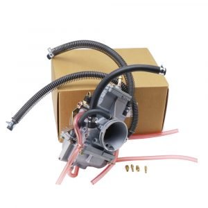 TM 30mm Flat Slide Performance Carburetor Carb Round Slide or Honda Kawasaki 125cc-200cc Motorcycle Motocross Scooter - - Racext 10