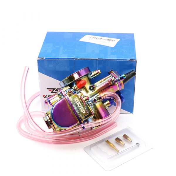 Universal 21mm-34mm 2T 4T PWK Motorcycle Carburetor Carburador with New Colorful Air Filter For Mikuni Koso For ATV - - Racext 3