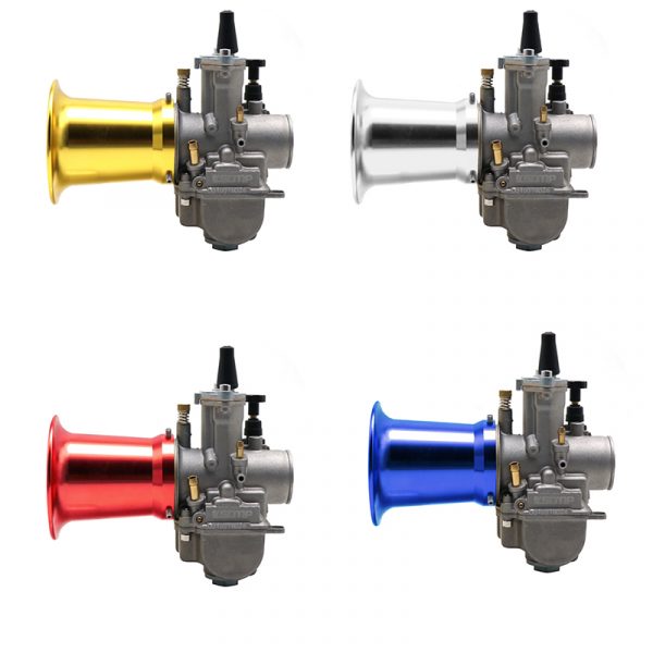 Universal 28 30 32 34mm pwk Flatslide Power Jet Carb for 50 to 300cc For KOSO OKO MOPED SCOOTER PIT Scooter Motocross - - Racext 1