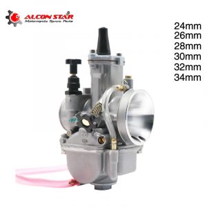 Universal Motorcycle Carburetor Carb With Power Jet PWK 24-34 mm For 2T 4T Gasoline Motorcycle 125cc to 250cc Scooters - - Racext 7