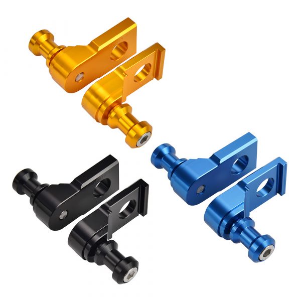 Accessories CNC Axle Block Slider for Suzuki DRZ400SM 2005-2021 2018 2019 2020 Motorcycle Spindle Slider Parking Ball Falling Protector - - Racext 1