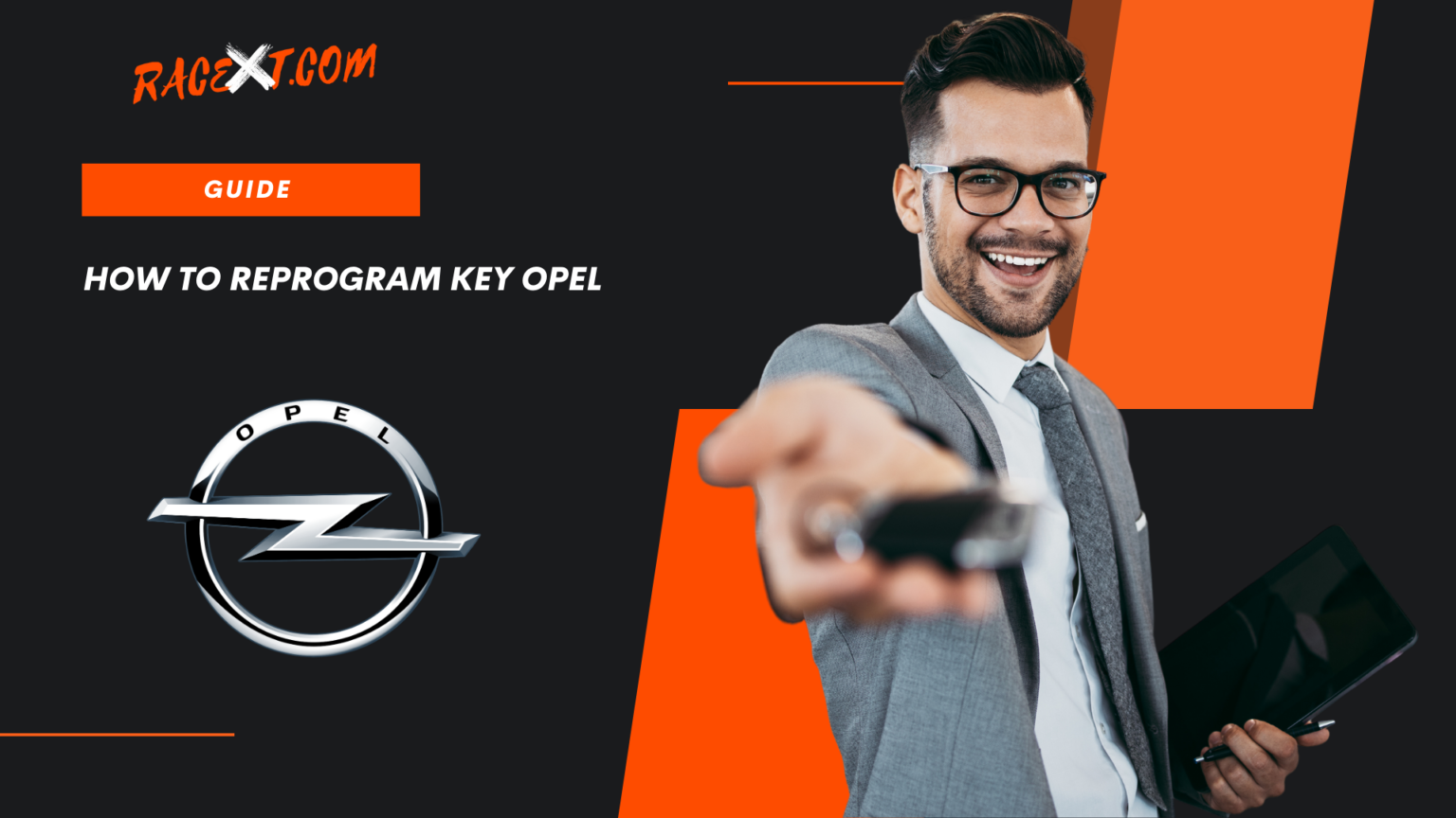 Guide comment reprogrammer la clé OPEL Racext