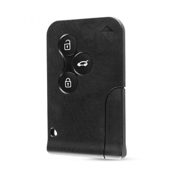 Remote Control/ Key For Renault Clio Logan Megane 2 3 Koleos Scenic Card Case Black - - Racext™️ - - Racext 1