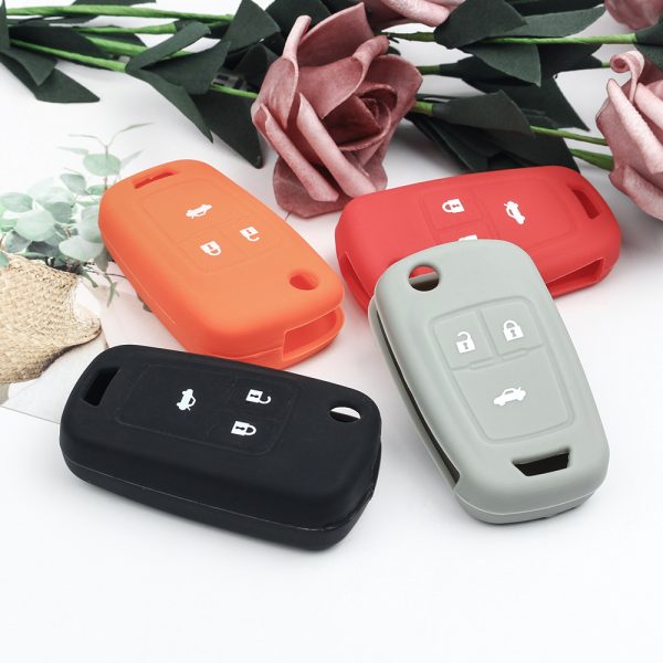 Cover Remote Control/ Key Case For Chevrolet Cruze Aveo Sail Trax Malibu Captiva Flip Key Hot Silicone - - Racext™️ - - Racext 5