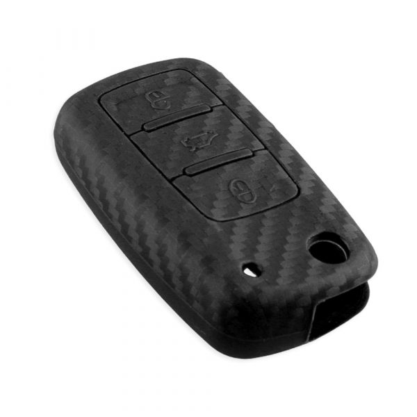 Cover Remote Control/ Key Case Silicone For Vw Passat Polo Golf Touran Bora Ibiza Leon Octavia Fabia 3 Buttons - - Racext™️ - - Racext 1