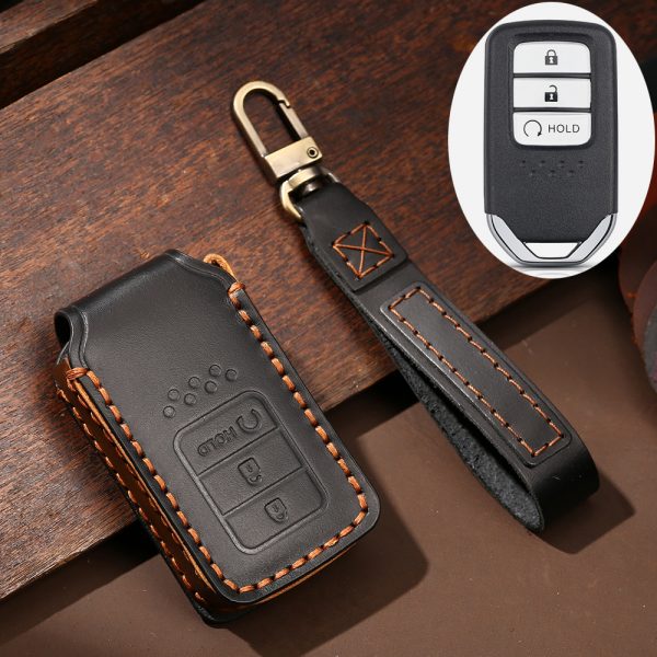 Cover Remote Control/ Key Case For Honda 2014 2015 2016 2017 2018 Accord Civic Pilot Odyssey Cr-v 3/4 Buttons - - Racext™️ - - Racext 2
