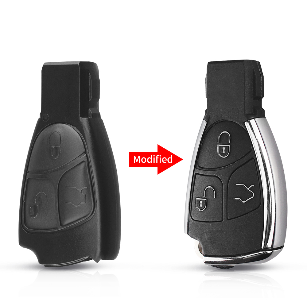 Remote Control/ Key Case For Mercedes Benz B C E Ml S Clk Cl Chrome ...