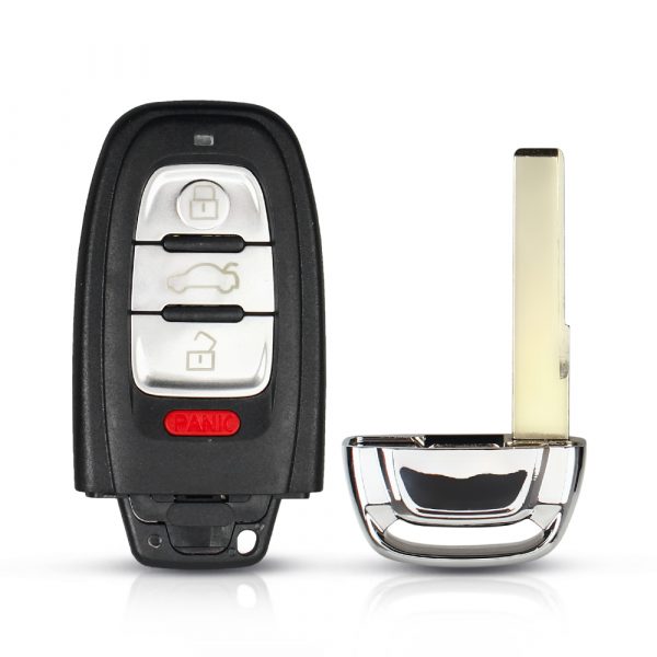 Remote Control/ Key Case For Audi Remote Car Key 4 Buttons 315mhz Iyzfbsb802 - For Audi A4 A5 S4 S5 Q5 2008 2009 2010 2011 2012 - Racext™️ - - Racext 3