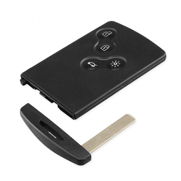 Remote Control/ Key For Renault Koleos Clio Keys Shell Key Blank With Key With Blade - - Racext™️ - - Racext 2