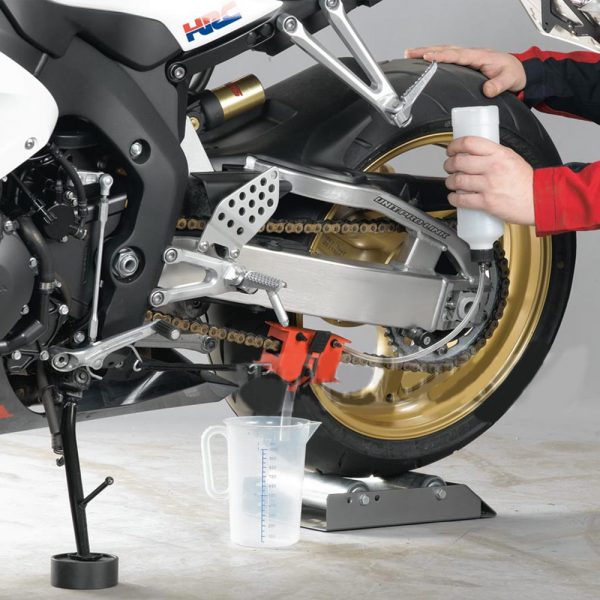 Motorcycle Chain Cleaning & Lube Device Lubricating Kit Set For Kawasaki Ninja 650R ER6N ER6F ER-6N ER-6F ER-5 ZZR1400 ZZR1100 - - Racext 3