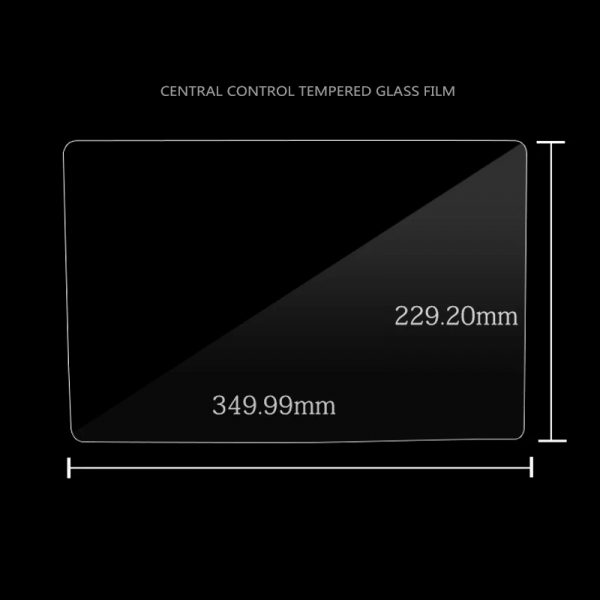 Accessories for Tesla Model 3 15 Inch Screen Tempered Glass Protector Model Y Touch Protector Film Navigator Display HD Film - - Racext 3