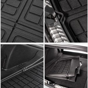 Accessories for Tesla Model 3 2022 Trunk Mat Customized TPE Rear Trunk Foldable Storage Mat Cargo Tray Waterproof Pads For Model 3 Trunk Mat - - Racext 5