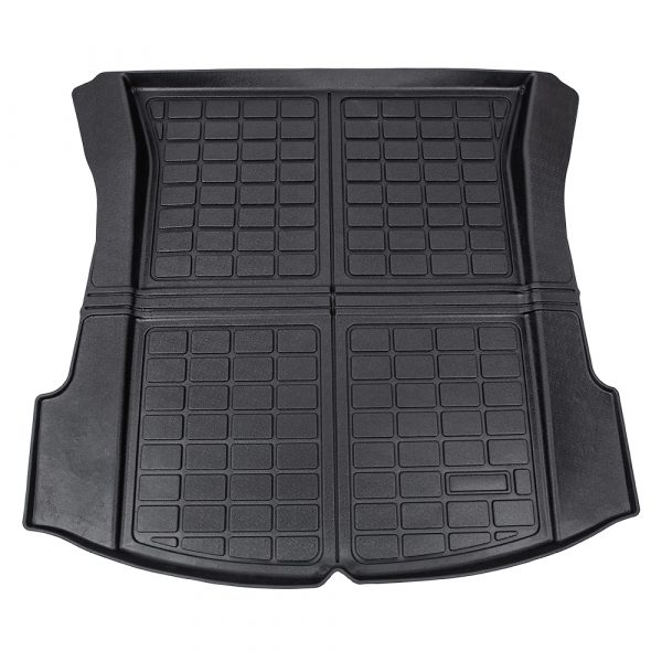 Accessories for Tesla Model 3 2022 Trunk Mat Customized TPE Rear Trunk Foldable Storage Mat Cargo Tray Waterproof Pads For Model 3 Trunk Mat - - Racext 1
