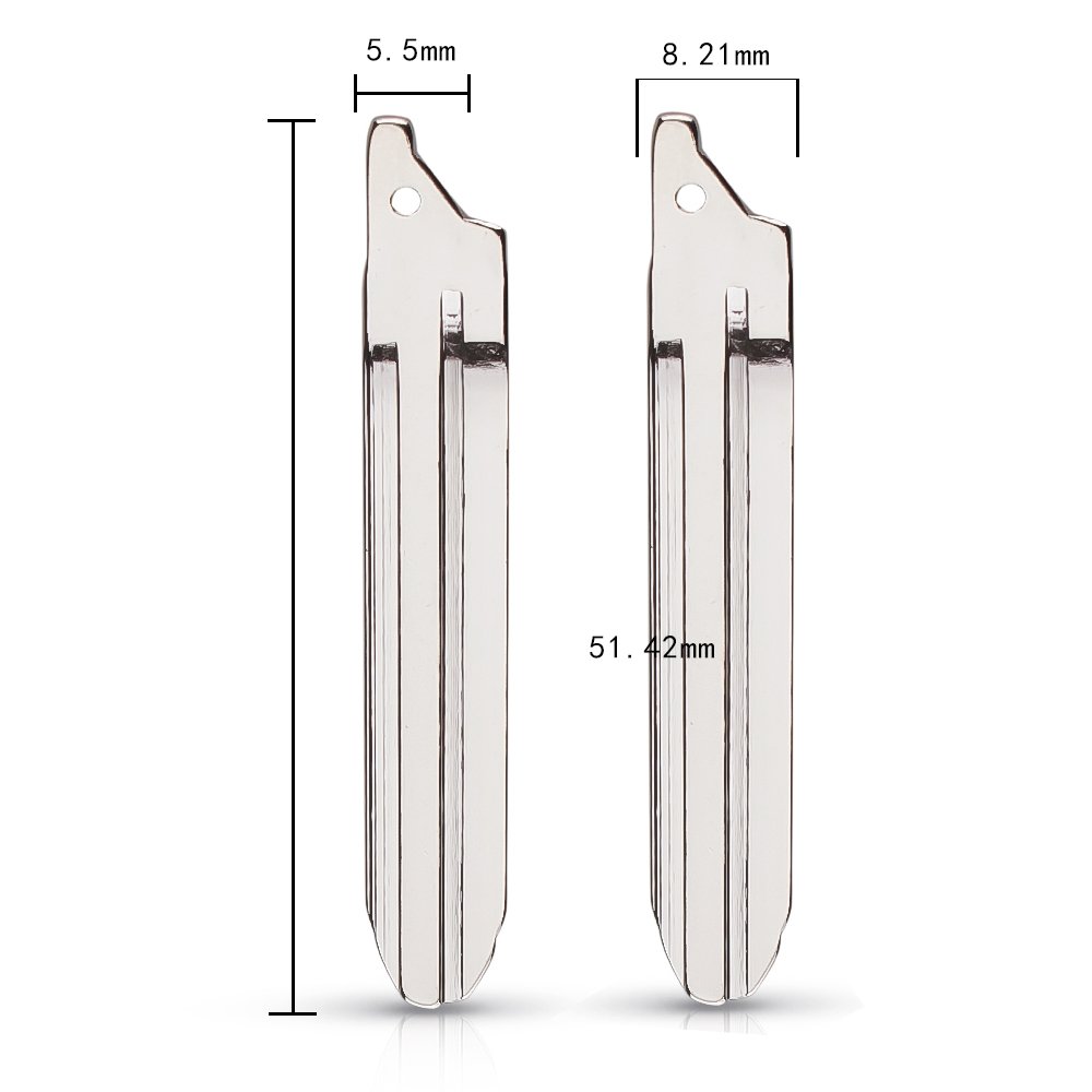 KEYYOU-114-Flip-Remote-Key-Blade-For-2014-Toyota-Remote-key-Blank-1 Remote Control/ Key Case For Toyota #114 - - Racext™️ - - Racext 2