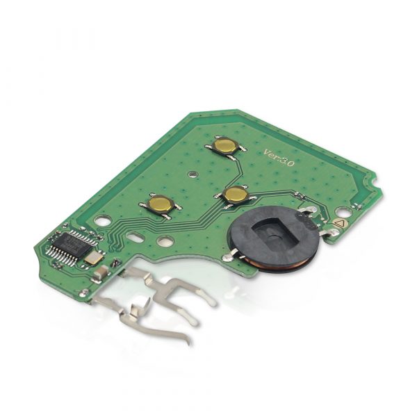 Card Circuit Board  For Remote Control/ Key Case - For Renault Clio Logan Megane 2 3 Scenic Remote Pcb Board 3 Button Smart Key 434mhz Id46 Pcf7947 Chip - Racext™️ - - Racext 1