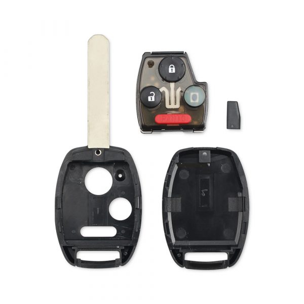 Remote Control/ Key Case For Honda Accord Fit Civic Odyssey 2003-2007  3 Buttons 313.8mhz With Id46 Chip Oucg8d-380h-a Fob - - Racext™️ - - Racext 2
