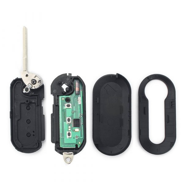 Remote Control/ Key Case For Fiat 500 500l Mpv Ducato Citroen Jumper Peugeot Boxer 2008-2015 433.92mhz Id46 3 Buttons - - Racext™️ - - Racext 4