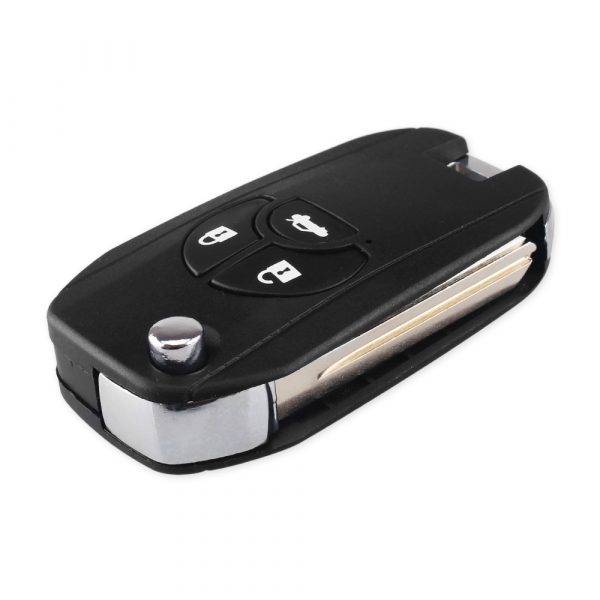 Remote Control/ Key Case For Nissan Sylphy 3 Buttons Switch Blade Uncut Blank - - Racext™️ - - Racext 2