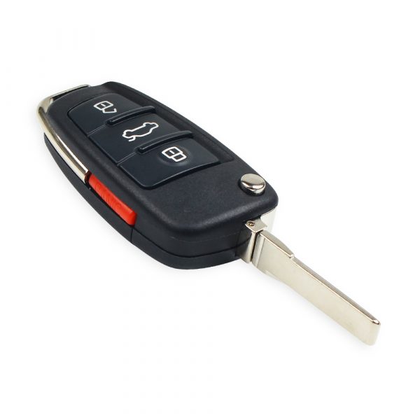 Remote Control/ Key Case For Audi A6 A6l A2 A3 A4 A8 Q7 Tt Key Fob Case 3 Buttons - - Racext™️ - - Racext 1