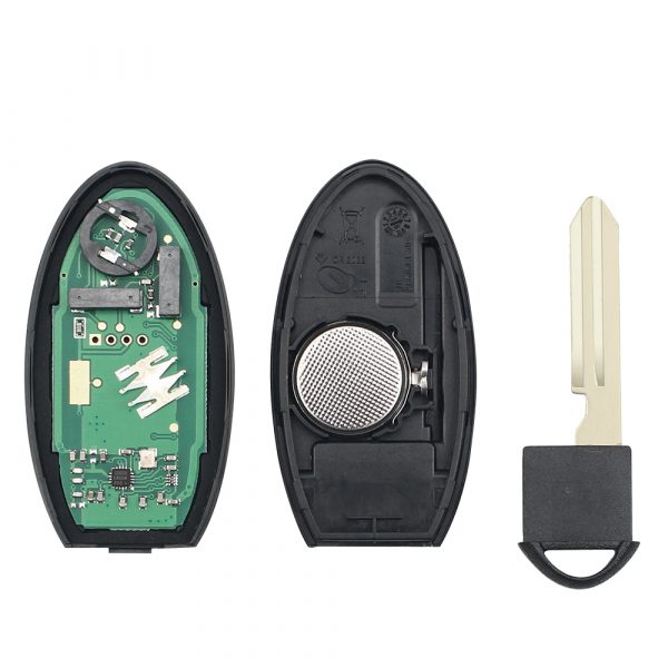 Remote Control/ Key Case For Nissan Juke Qashqai X-trail Tiida Sylphy J10 J11 2012-2020 Car 433mhz 4a Chip 2 Buttons - - Racext™️ - - Racext 5