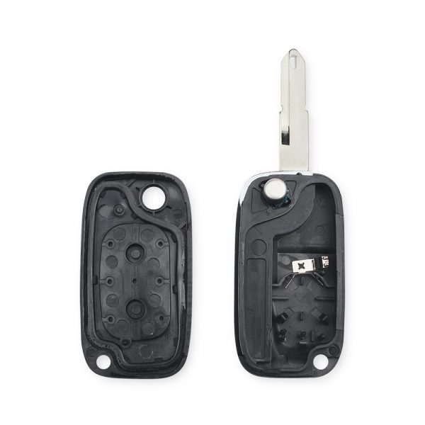 Remote Control/ Key Case For Peugeot 206 Ne73 Blade Folding Flip Uncut Key Blade Fob Car Key Blank Modified Key 2 Buttons - - Racext™️ - - Racext 3