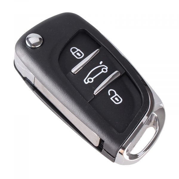 Remote Control/ Key Case For Peugeot 307 308 408 407 3008 Partner Hca/va2 Blade 433mhz Ask 2/3 Buttons Car Key Ce0523 Id46 - - Racext™️ - - Racext 1