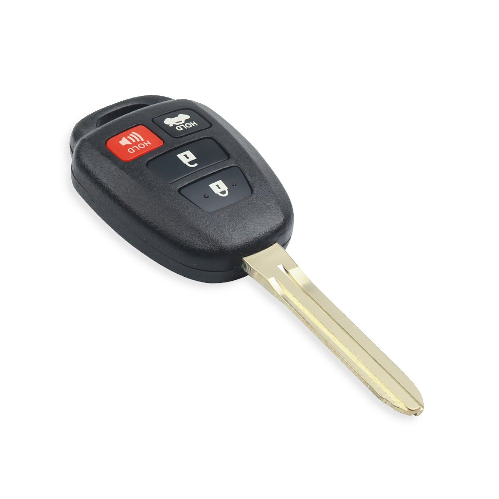 KEYYOU-For-Toyota-Camary-Corolla-314-4-MHZ-With-H-Chip-HYQ2BEL-4-Button-Remote-Key-1 Remote Control/ Key Case For Toyota Camary Corolla 314.4 Mhz With H Chip Hyq2bel 4 Button - - Racext™️ - - Racext 2