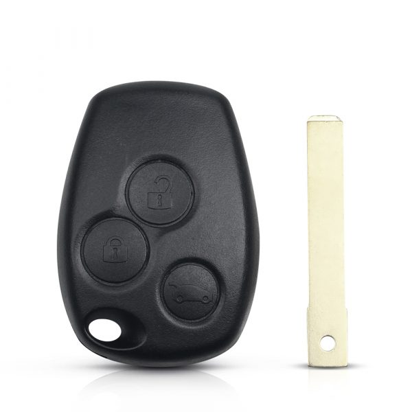 Remote Control/ Key Case For Renault /kangoo Ii /clio Iii Duster Modus Twingo Dacia Logan  3 Button 433mhz Pcf7947 Chip - - Racext™️ - - Racext 2