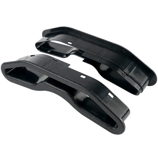 4x Seat Belt Harness Pass Through Bezel Insert For Polaris RZR 1000 2014-2020 UTV Accessories Black High quality ABS - - Racext 4