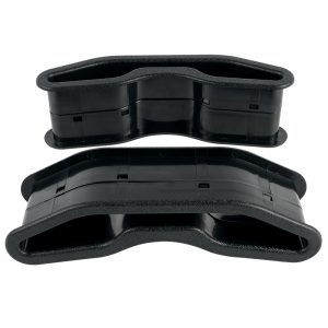 4x Seat Belt Harness Pass Through Bezel Insert For Polaris RZR 1000 2014-2020 UTV Accessories Black High quality ABS - - Racext 7