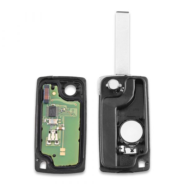 Remote Control/ Key Case For Peugeot 207 307 308 407 607 433mhz With Id46 Chip Hu83 - - Racext™️ - - Racext 2