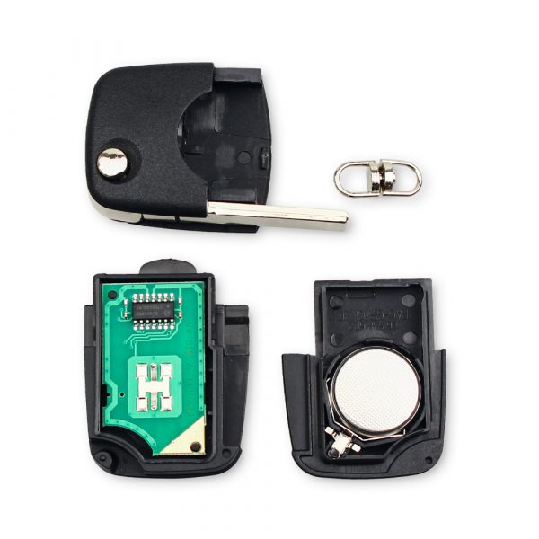 Remote Control/ Key Case For Audi 4d0837231a 4d0 837 231 A Flip Fold Id48 Chip - For A3 A4 A6 A8 Old Models 1999-2002 - Racext™️ - - Racext 4