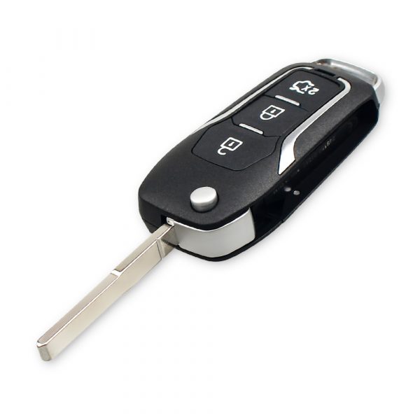 Remote Control/ Key Case For Ford Fiesta Focus 2 Ecosport Kuga Escape C Max Ka 3 Buttons Key Fob Hu101/fo21 - - Racext™️ - - Racext 4