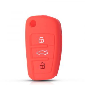 Cover Remote Control/ Key Case For Audi A2 A3 A4 A6 A6l A8 Q7 Tt 3 Buttons Silicone - - Racext™️ - - Racext 7