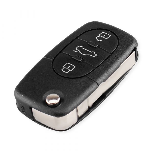 Remote Control/ Key Case For Audi A2 A3 A4 A6 A8 Tt Quattro Old Models Cr1620/cr1616 2/3/4 Button Flip - - Racext™️ - - Racext 3