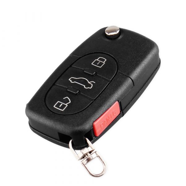 Remote Control/ Key Case For Audi A2 A3 A4 A6 A8 Tt Quattro Old Models Cr1620/cr1616 2/3/4 Button Flip - - Racext™️ - - Racext 1