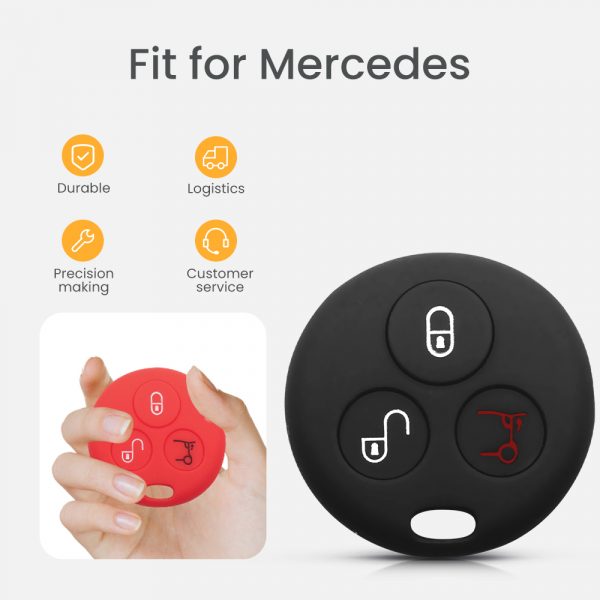 Remote Control/ Key Case For Benz Smart City Fortwo Roadster 3 Button - - Racext™️ - - Racext 4