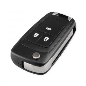 Remote Control/ Key Case For Opel Vauxhall Insignia Astra Zafira - For Chevrolet Cruze For Buick 3 Button Flip Folding - Racext™️
