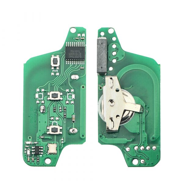 Circuit Board For Remote Control/ Key Case For Peugeot 407 407 307 308 607 - For Citroen C2 C3 C4 C5 Picasso Ce0523 Ask 3 Buttons - Racext™️ - - Racext 1