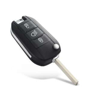 Remote Control/ Key Case For Peugeot 208 2008 301 308 508 5008 Rcz - For Citroen C-elysee C4-cactus Headlight Middle 3 Buttons - Racext™️ - - Racext 7