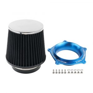 ATV High Performance Airbox Adapter Air Filter for Yamaha YFZ450R YFZ 450R 2009-2022 2021 2020 Aluminum Black Blue Red - - Racext 6